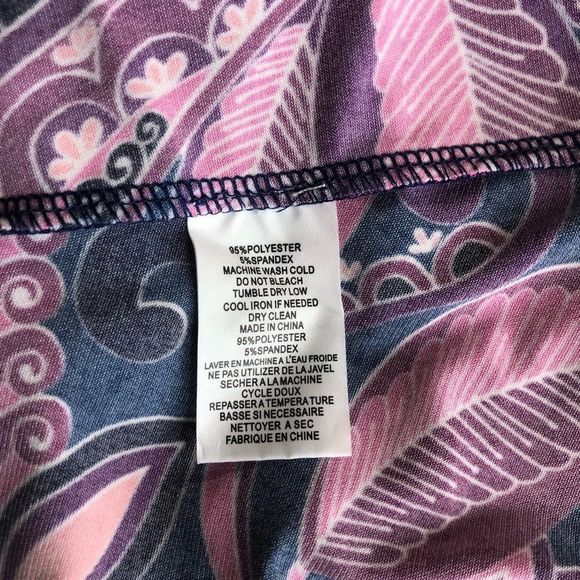 Trina Turk Floral Print Knee Length Dress NWT size 2 Navy Pink - Picture 11 of 14